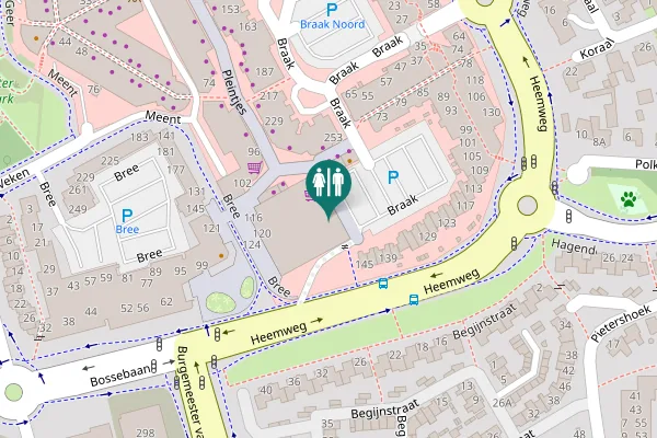 Map showing location of Jumbo Veldhoven