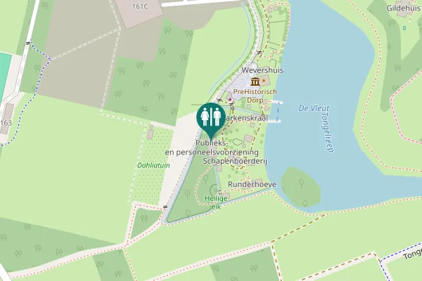 Map showing location of Boutenslaan 161 Toilet