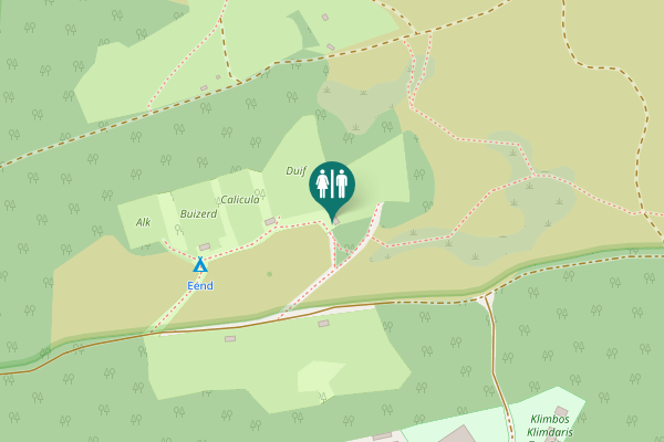 Map showing location of Sportlaan 7 Toilet