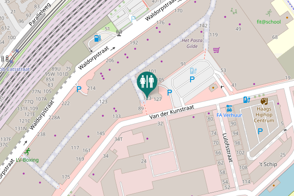 Map showing location of 2theloo