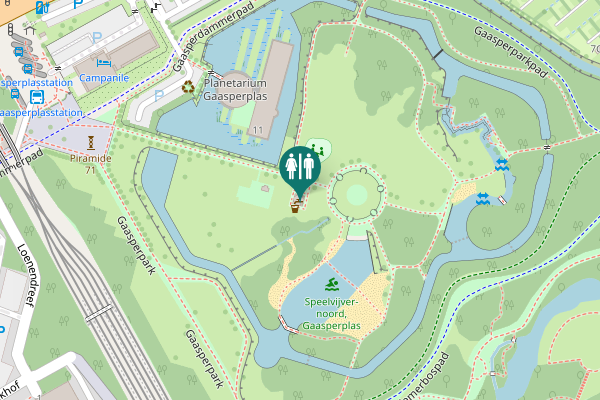 Map showing location of Kromwijkdreef 11 Toilet