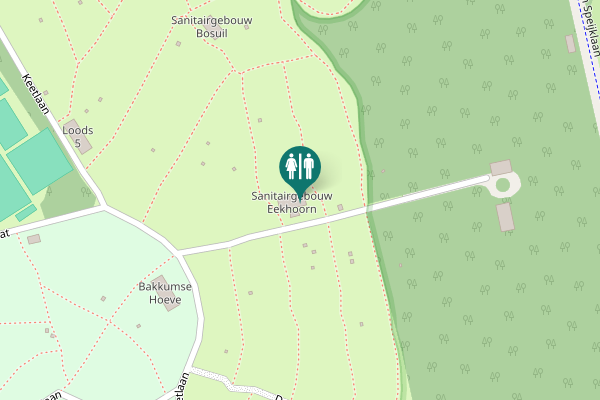 Map showing location of Zeeweg 31 Toilet