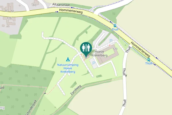 Map showing location of Altaarstraat 120 Toilet