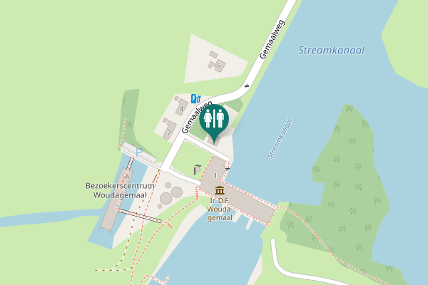Map showing location of Gemaalweg 1 Toilet