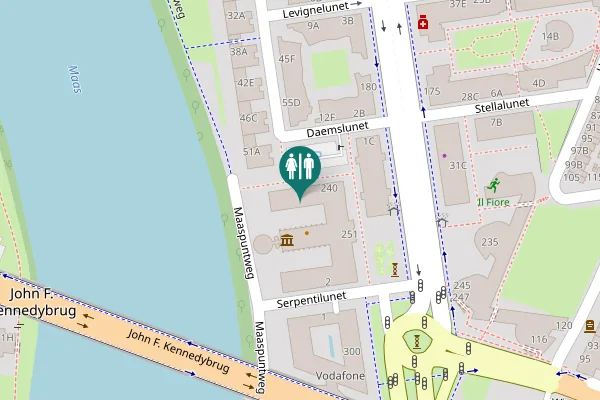 Map showing location of Avenue Ceramique 250 Toilet