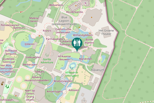 Map showing location of Heimersteinselaan 19 Toilet