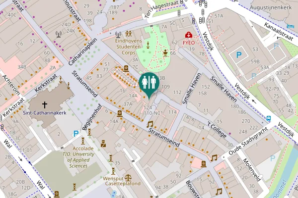 Map showing location of Smalle Haven 24 Toilet