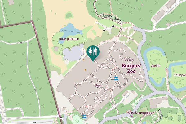 Map showing location of Antoon van Hooffplein 1 Toilet