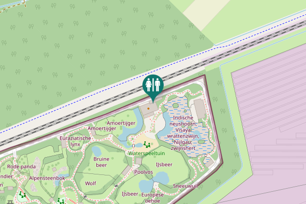 Map showing location of Heiderschoor 24 Toilet