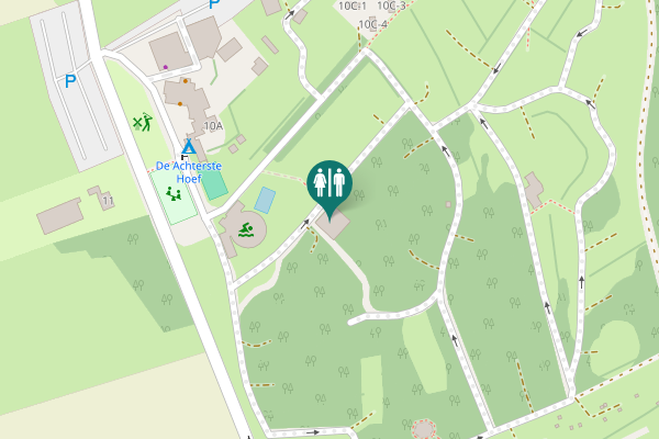 Map showing location of Troprijt 10C-4 Toilet