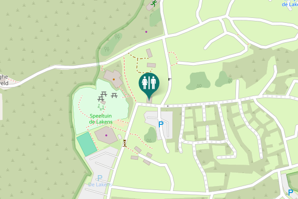 Map showing location of Zeeweg 60 Toilet