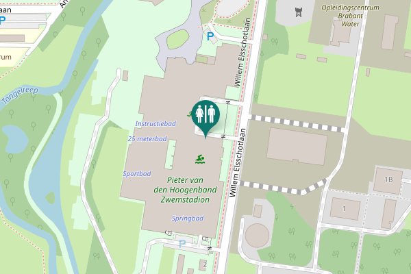 Map showing location of Antoon Coolenlaan 1 Toilet