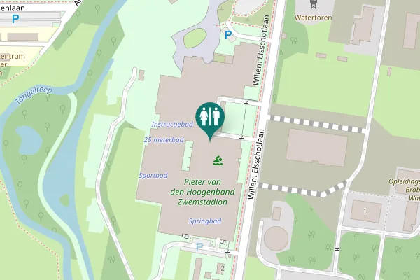 Map showing location of Antoon Coolenlaan 1 Toilet