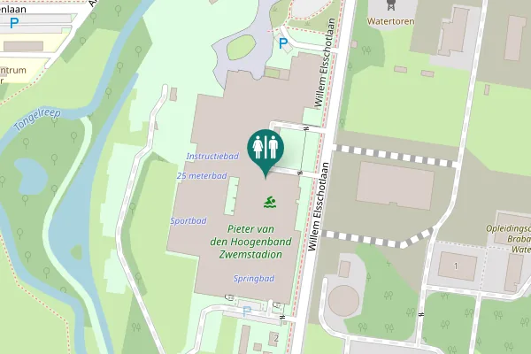 Map showing location of Antoon Coolenlaan 1 Toilet