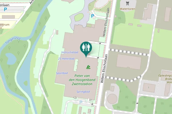 Map showing location of Antoon Coolenlaan 1 Toilet