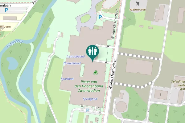 Map showing location of Antoon Coolenlaan 1 Toilet