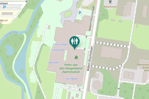 Map showing location of Antoon Coolenlaan 1 Toilet