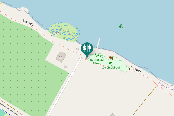 Map showing location of Beerliseggstrasse 17 Toilet