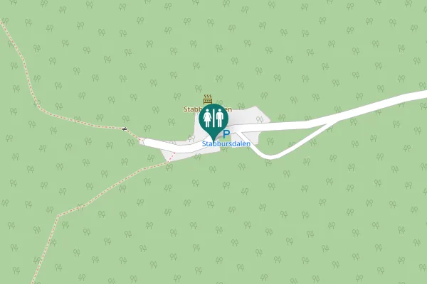 Map showing location of Porsanger Toilet