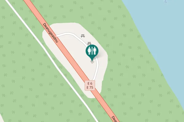 Map showing location of Deanugeaidnu 188 Toilet