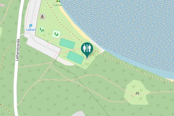 Map showing location of Lathari 5 Toilet