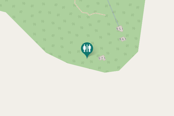 Map showing location of Skarsfjordvegen Toilet