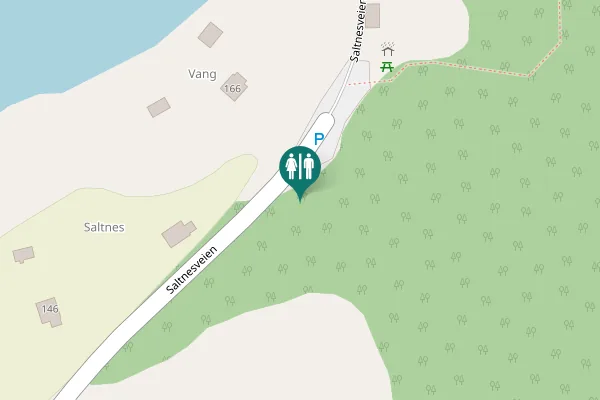 Map showing location of Saltnesveien 166 Toilet