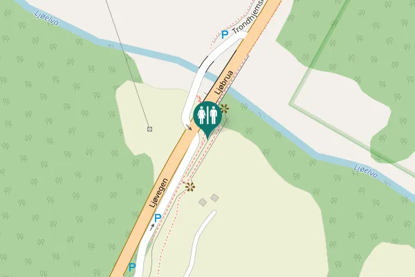 Map showing location of Stranda Toilet
