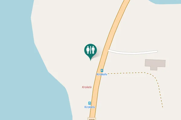 Map showing location of 889 Toilet