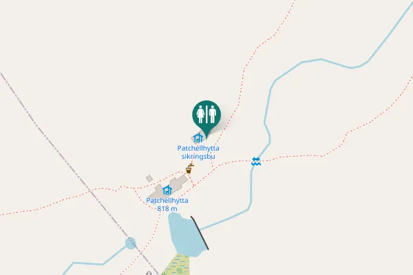 Map showing location of Stranda Toilet