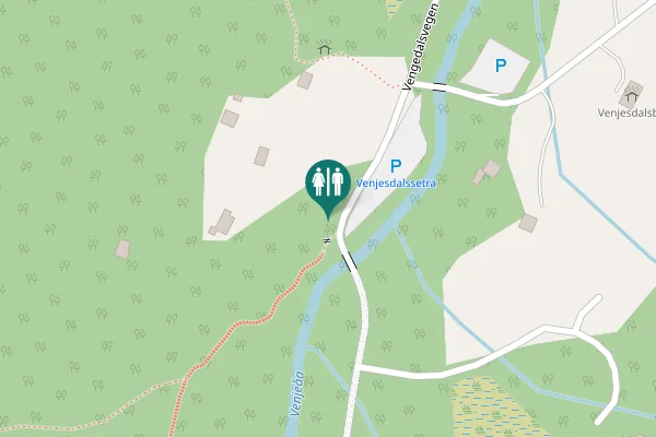 Map showing location of Rauma Toilet