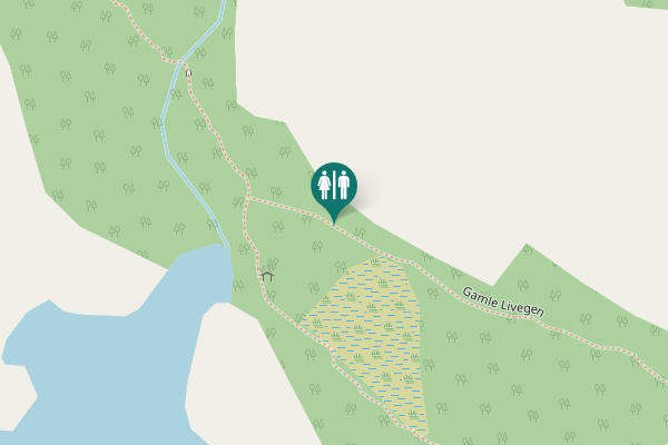 Map showing location of Gamle Livegen Toilet