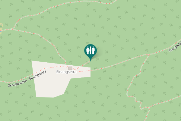 Map showing location of Skorgedalen - Einangsetra Toilet