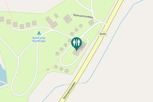 Map showing location of Storvannsveien 2A Toilet