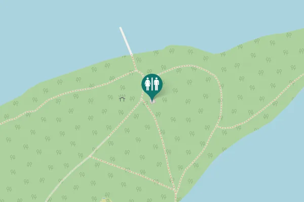 Map showing location of Skogvegen 29 Toilet