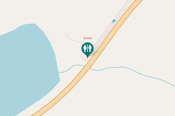 Map showing location of 889 Toilet