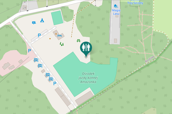 Map showing location of Brzozowa 19 Toilet