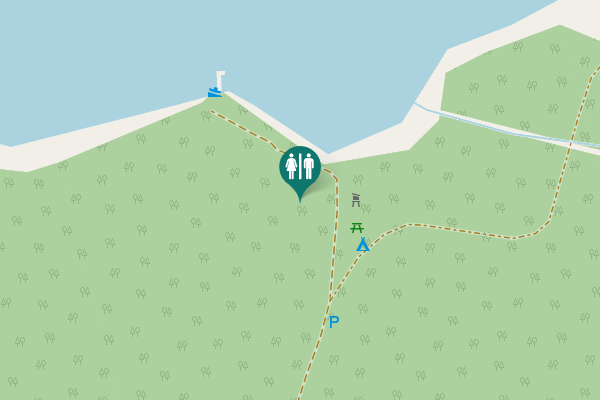 Map showing location of Dojazd pożarowy 9 Toilet