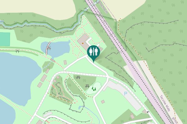 Map showing location of Wrocławska 111 Toilet