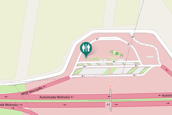 Map showing location of 80 Toilet