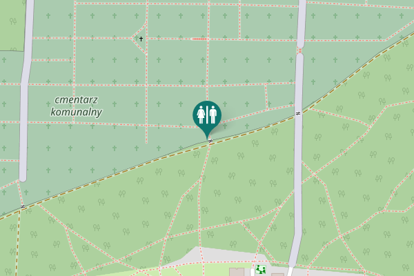 Map showing location of Zygmunta Wróblewskiego 11 Toilet
