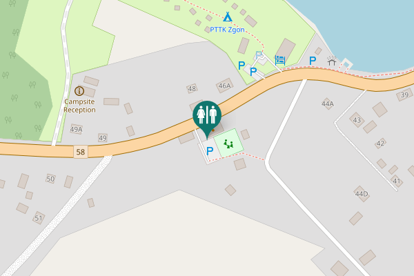 Map showing location of 47 Toilet