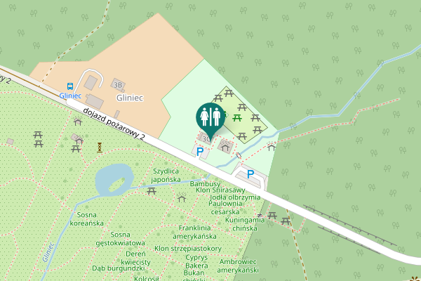 Map showing location of 3C Toilet