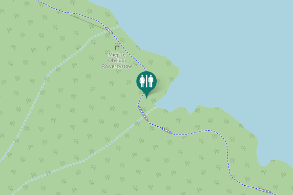 Map showing location of Frydman Toilet