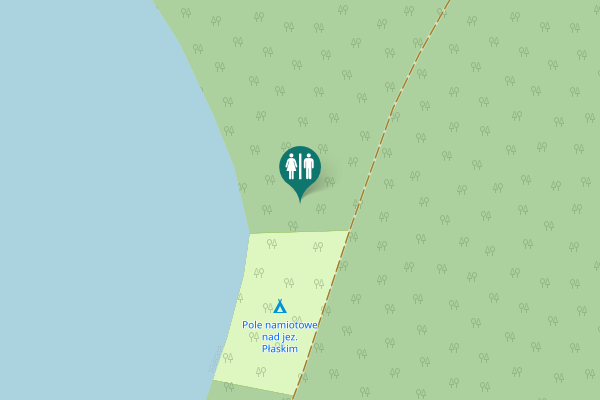 Map showing location of wc-serwis