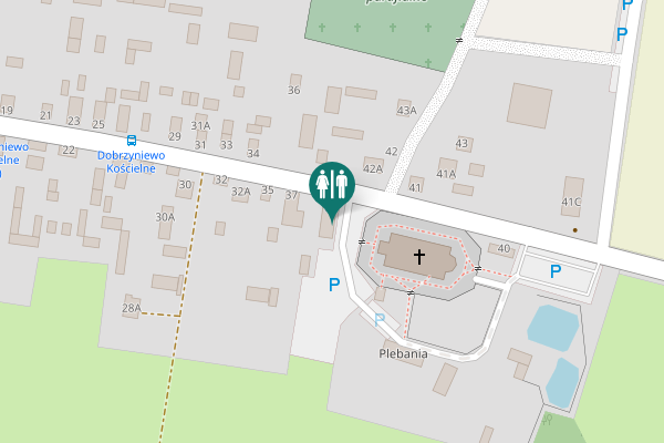 Map showing location of 38 Toilet
