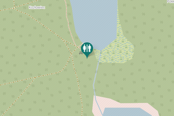 Map showing location of gmina Torzym Toilet