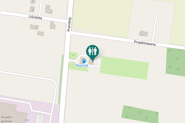 Map showing location of Prandoty 195 Toilet