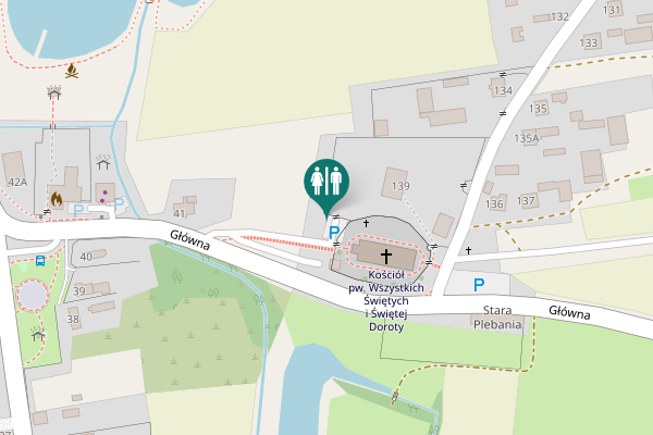 Map showing location of 138 Toilet