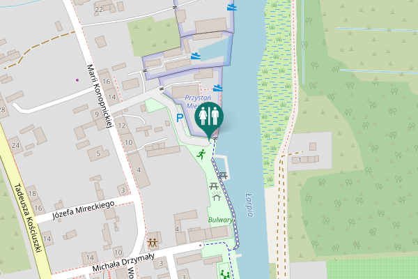 Map showing location of Marii Konopnickiej 12 Toilet